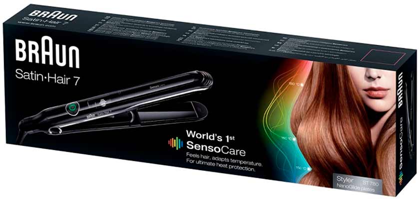 Las mejores planchas de pelo profesionales Braun Satin Hair 7 SensoCare ST780