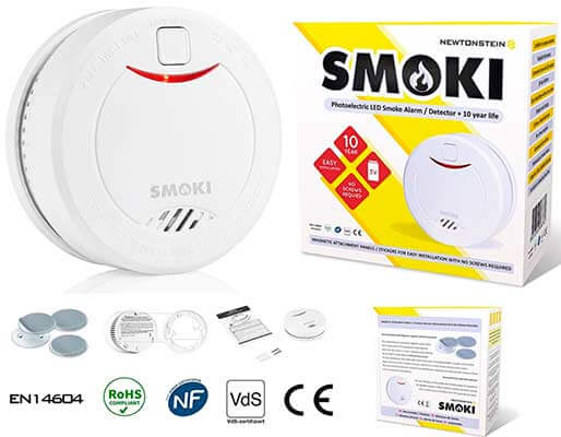 Mejor detector de humo doméstico Smoki 2017
