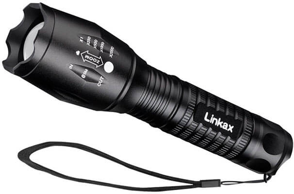 Mejor linterna LED china Linkax