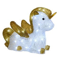 Figura LED Unicornio tumbado
